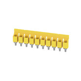 Weidmuller Cross-connector, yellow, 10-pole, 101A